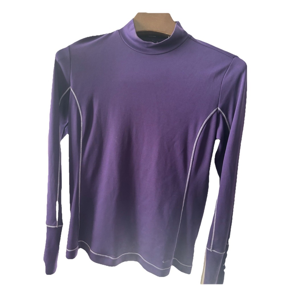 NIKE Large  Pullover Top Dri-FIT UV UPF‎ 40+ Sun Protection Long Sleeve Women's